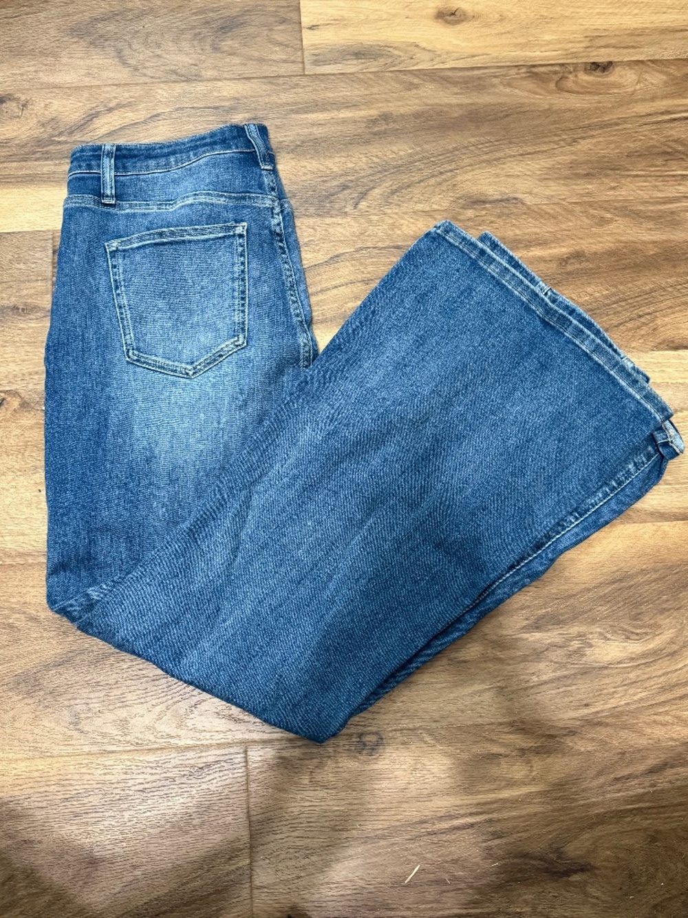 Sneak Peek Barrel Flare Jeans